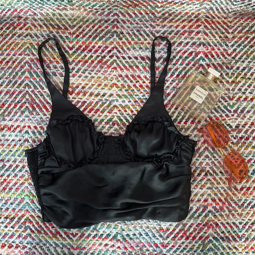 Zara Satin Top